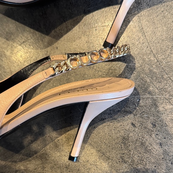 Gucci Nude Slingback Heels main image 2
